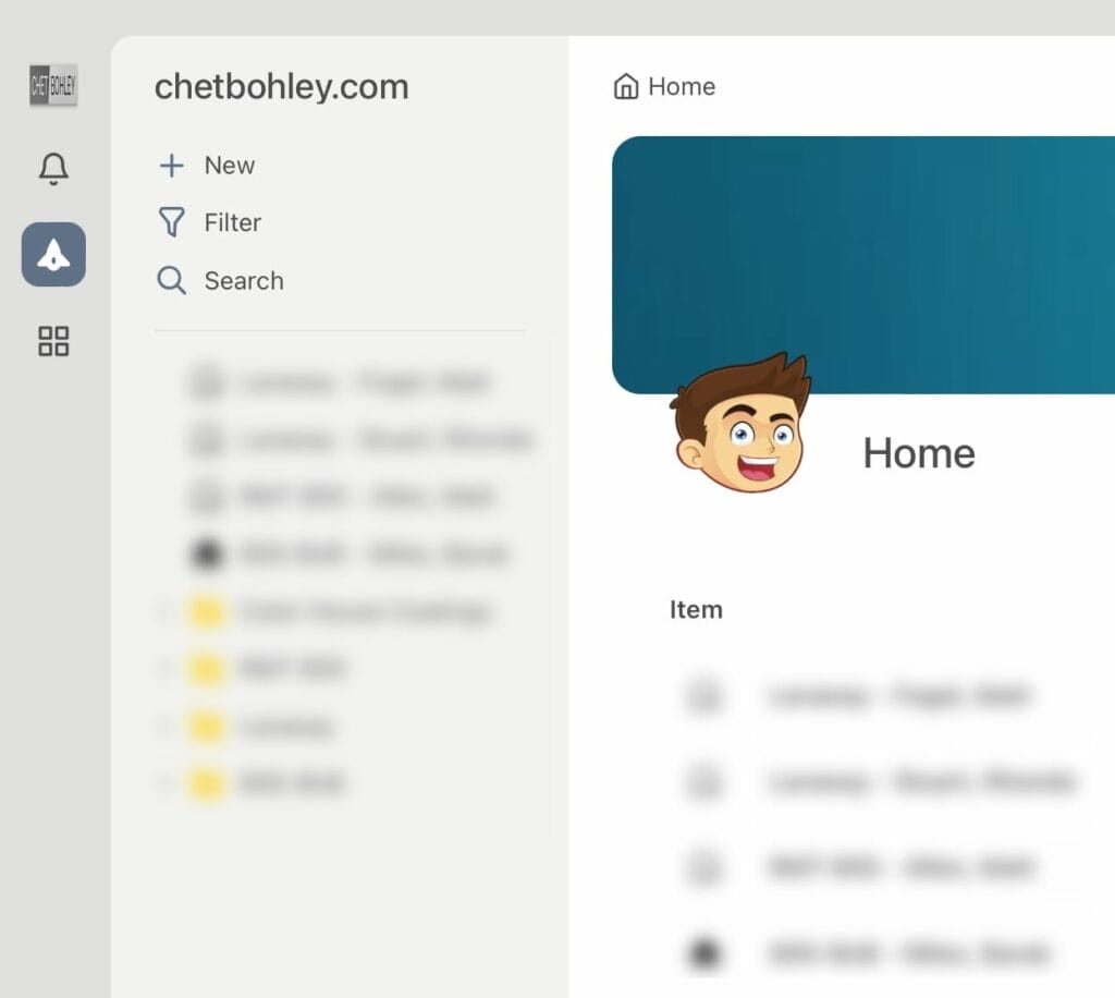 A client of Sculpted Marketing is using Kitchen.co and it's secure client access to view documents very simply.
